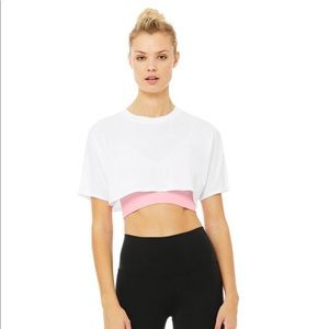 ALO Yoga Cropped Tee